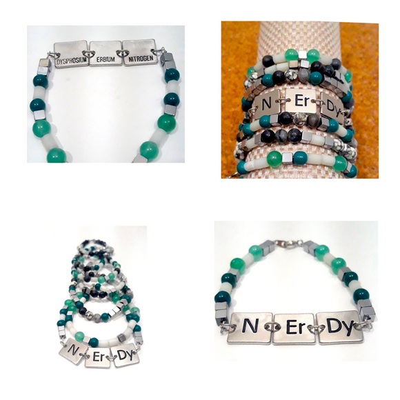NERDY 7-Stack Bracelet Set - Picture 1 of 5